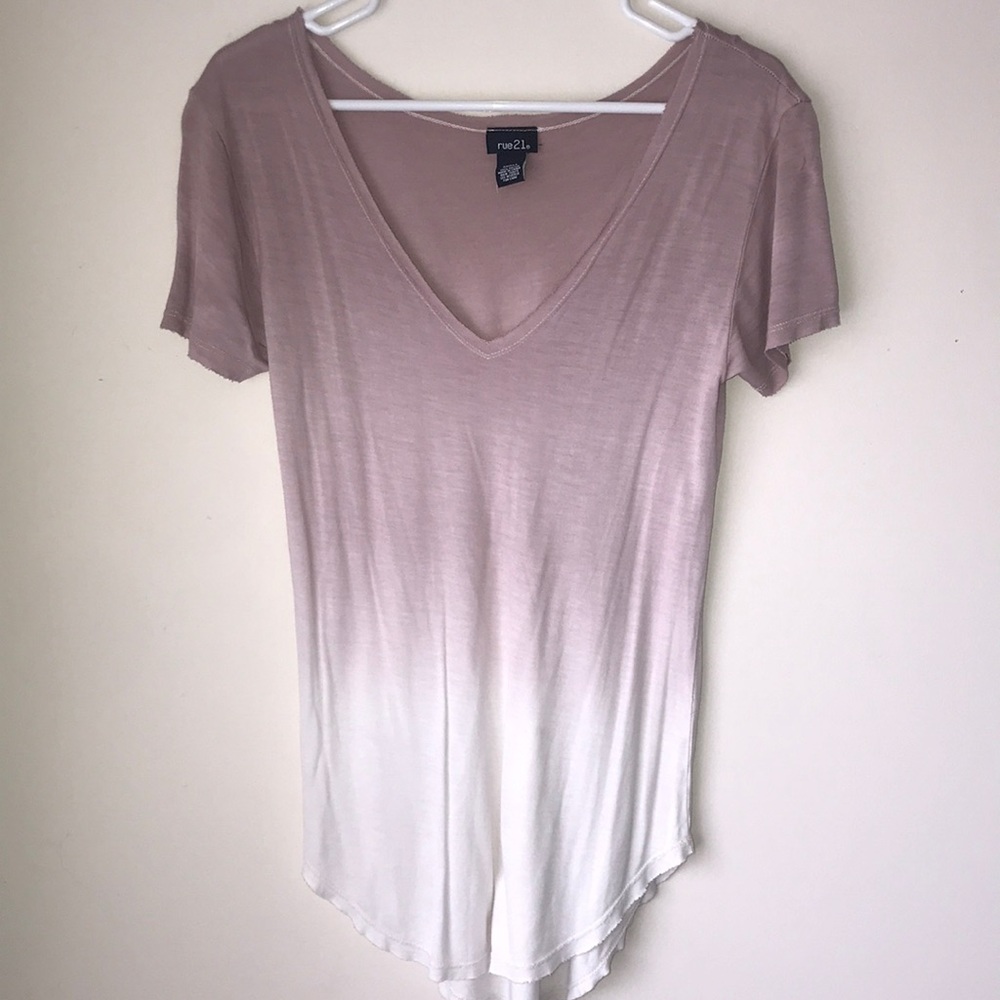 Ombre t-shirt top